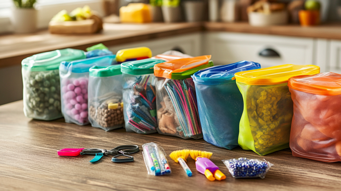 5 Usos Criativos do Zip Lock Pequeno
