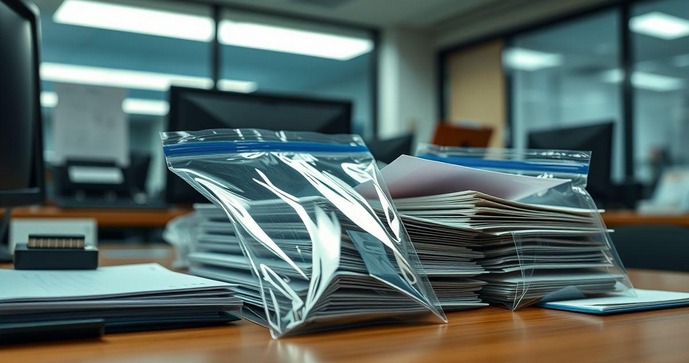 Benefícios dos Sacos Zip Lock para Documentos Empresariais
