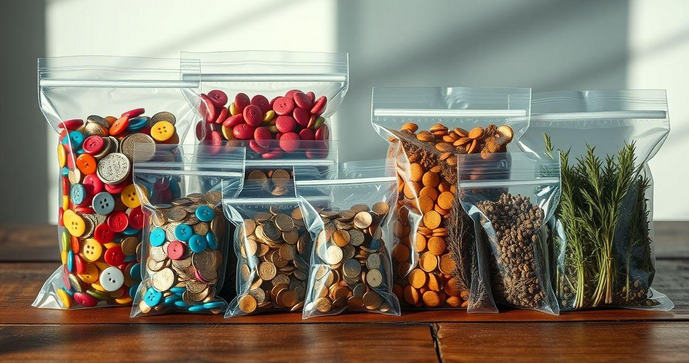 Saco Plástico com Zip Lock: Praticidade e Organização