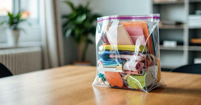 Saquinho com Zip: Praticidade e Organização
