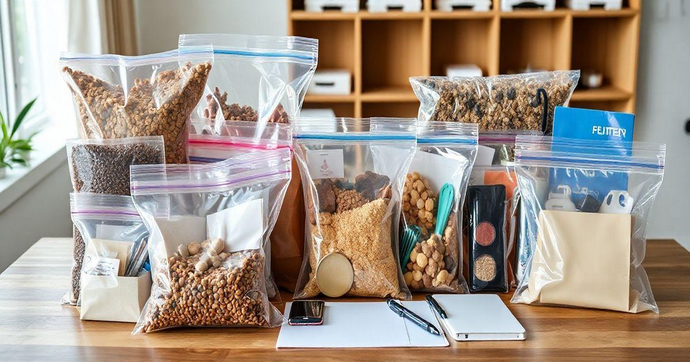 Saquinho Zip: Praticidade e Organização