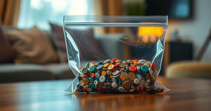 Saco plástico com fecho zip: a solução prática para organização e armazenamento