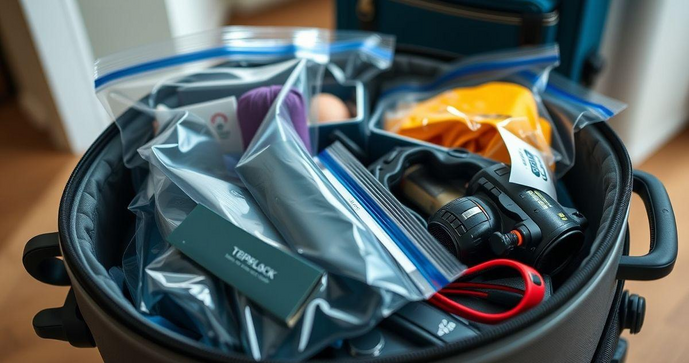 Saco Ziplock para Viagem: A Solução Prática para Organizar sua Mala