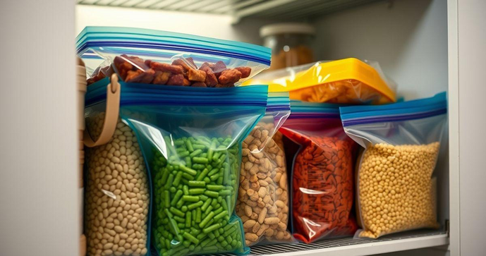 Soluções Práticas com Ziplock Saco para Organizar e Armazenar Alimentos