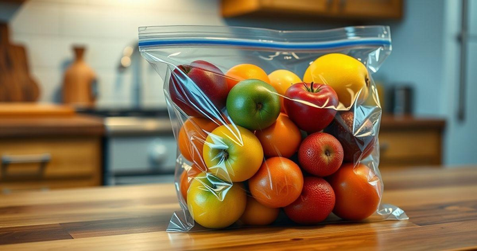 Saco plástico com fecho ziplock é a solução ideal para organização e armazenamento seguro