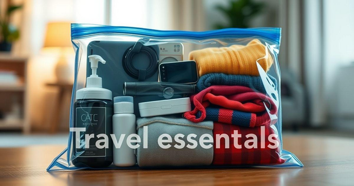 Saco Ziplock para Viagem é a Solução Prática que Você Precisa para Organizar sua Mala