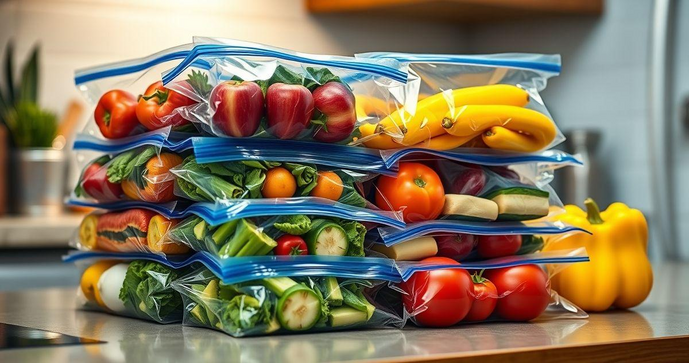 Sacos plásticos zip lock com fecho hermético: a solução ideal para conservar seus alimentos e objetos